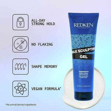 Gel de păr Redken Hardwear 16 Super-Strong, 240 g