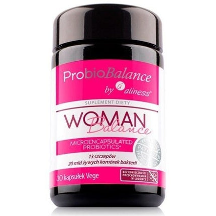 Probiotic, Aliness, ProbioBalance, capsule, roz