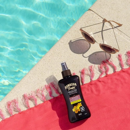 Ulei uscat SPF30 spray, Hawaiian Tropic, Coconut & Argan, 200ml