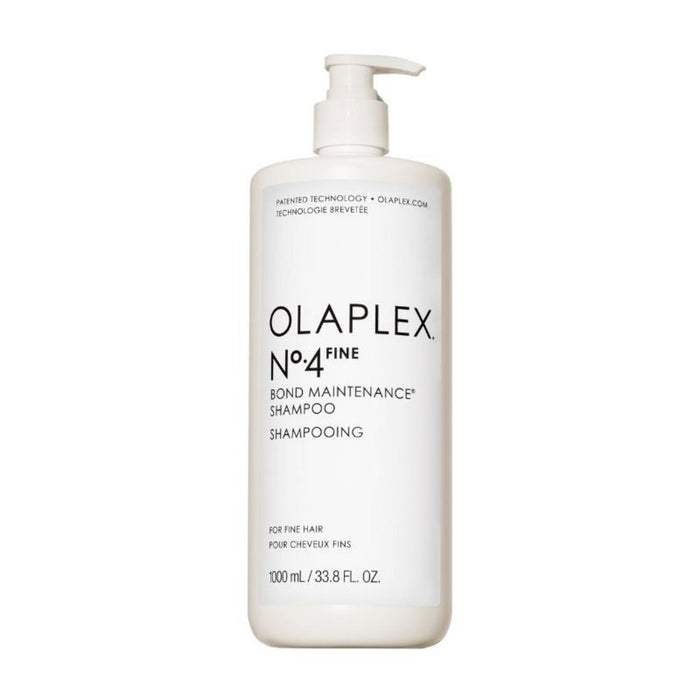 Șampon Olaplex No.4 Fine Bond Maintenance, volumizant, pentru păr fin, 1000 ml