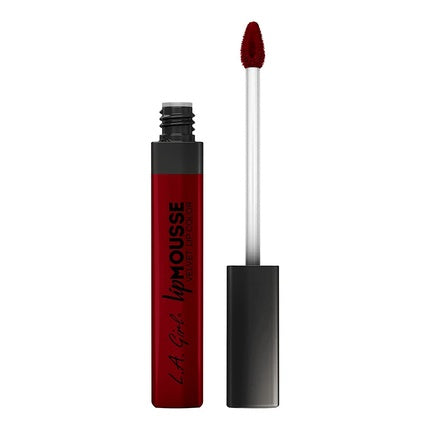 Lip Mousse Velvet Lip Color, L.A. Girl, Roșu mat, 13g