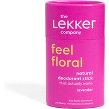 Deodorant Stick The Lekker Company Feel Floral 40g