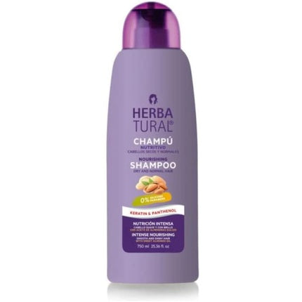 Șampon nutritiv, Herbatural, cu keratină, 750ml