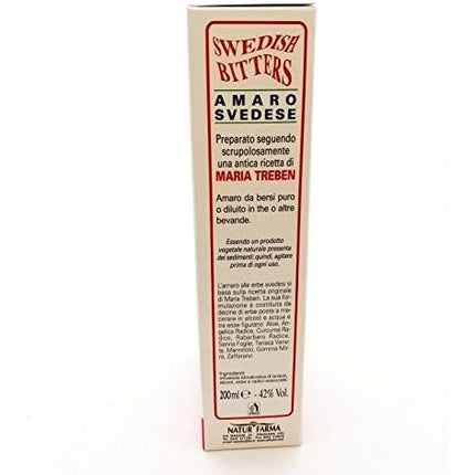 Swedish Bitters, Naturfarm, Amaro Svedese, Culoare Marron Închis, Capacitate 200ml