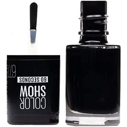 Lac de unghii, Maybelline, Colour Show, 7 ml, negru
