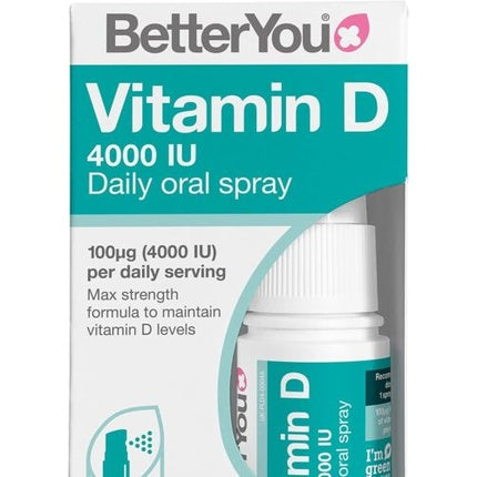 Spray Oral pentru Vitamina D, BetterYou, 4000 IU
