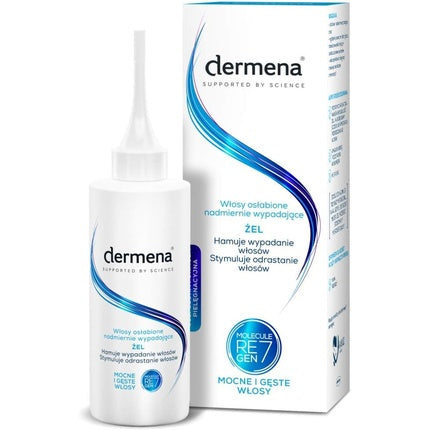 Gel pentru păr subțire și căzător, Dermena, 150ml, aplicator precis