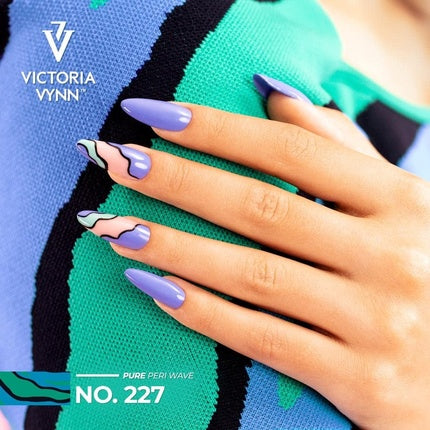 Lac de unghii, Victoria Vynn, Pure Creamy Hybrid, albastru