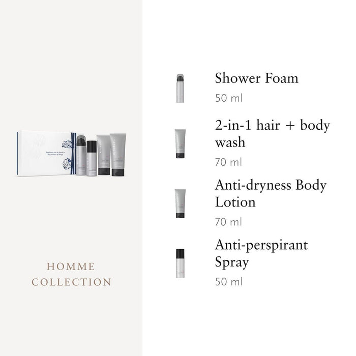 Set de îngrijire Rituals Sport, spumă de duș + gel de duș 2 în 1 + loțiune de corp + antiperspirant, pentru bărbați, 240 ml