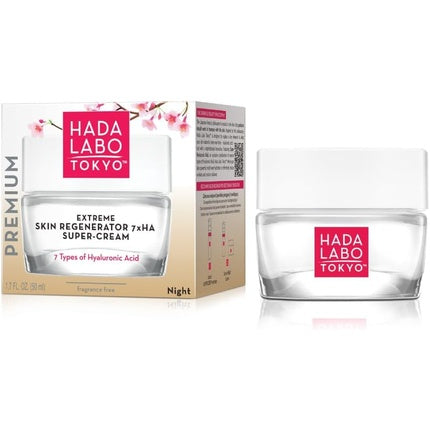 Cremă de noapte Hada Labo Tokyo Premium Extreme Skin Regenerator, 180 g