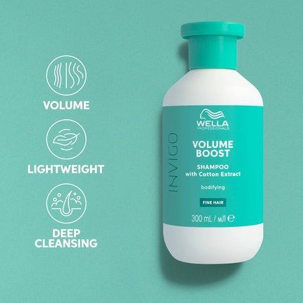 Șampon Wella Professionals Invigo Volume Boost, 347 ml, pentru volum și strălucire