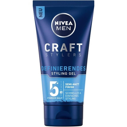 Gel de păr Nivea Men Craft Stylers, semi-mat, 150ml
