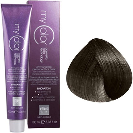 Vopsea de păr, Alter Ego My Color 5/1 Ash, 100ml, Cenușiu