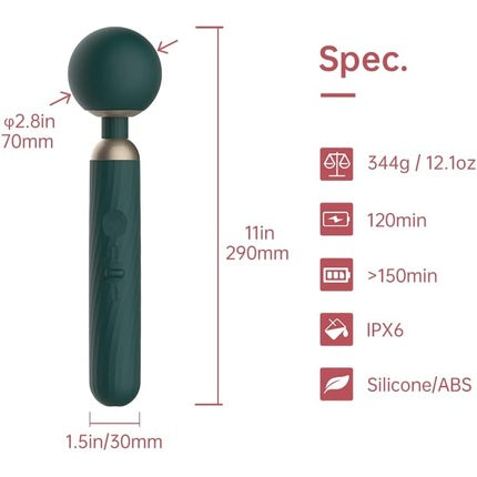 Vibrator electric, Magic Motion Zenith, negru, mărime unică