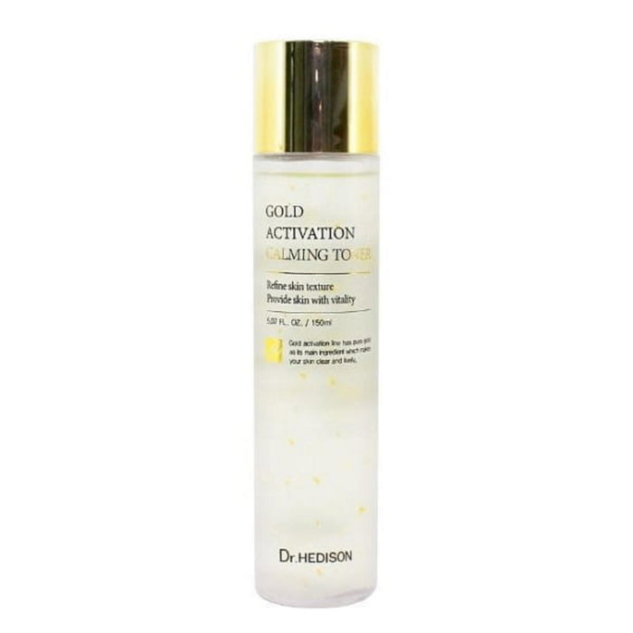 Loțiune tonică Dr. Hedison Gold Activation, calmantă, 150 ml