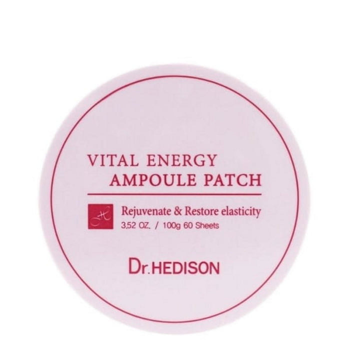 Plasturi pentru ochi Dr. Hedison Vital Energy, pentru elasticitatea pielii, 60 buc, 100 g