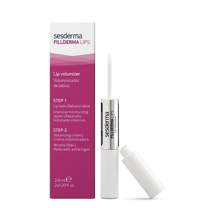 Sesderma Fillderma Lips Volumizer, Tratament buze, 2x6ml, Culoare roz