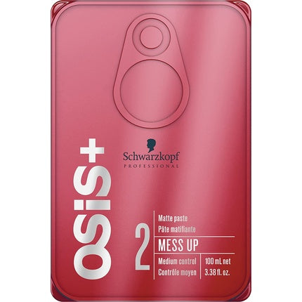 Pasta pentru par, Schwarzkopf Osis+ Mess Up, matifianta, 100ml