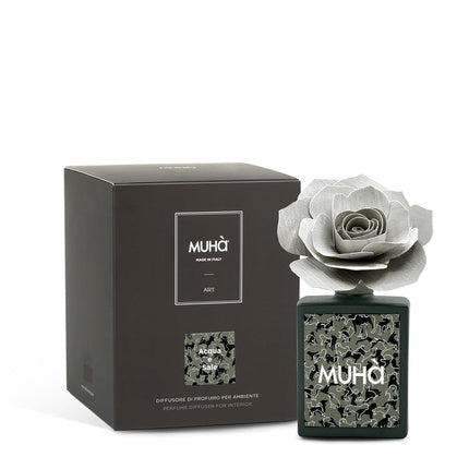 Difuzor aromă Muha Art, floare gri, 100ml