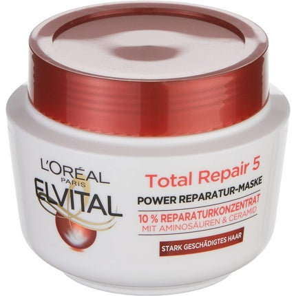 Masca de păr reparatoare, L'Oréal Paris Elvital Total 5, 300ml