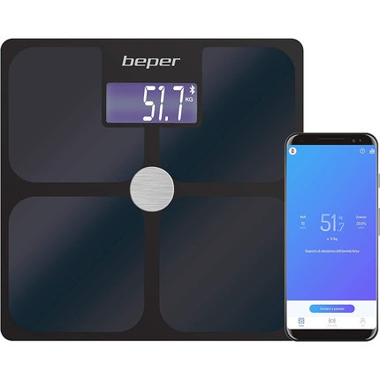 Cântar digital, Beper, P303BIP050, negru