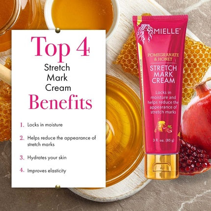 Cremă mâini, Mielle Organics, Pomegranate & Honey, 3oz