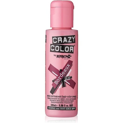 Vopsea de par, Crazy Color, Coral Red, 100ml