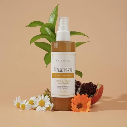 Toner facial, Alma Secret, revitalizant, 200 ml