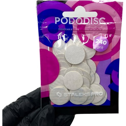 Rezerve Pododisc Staleks, 240grit, alb