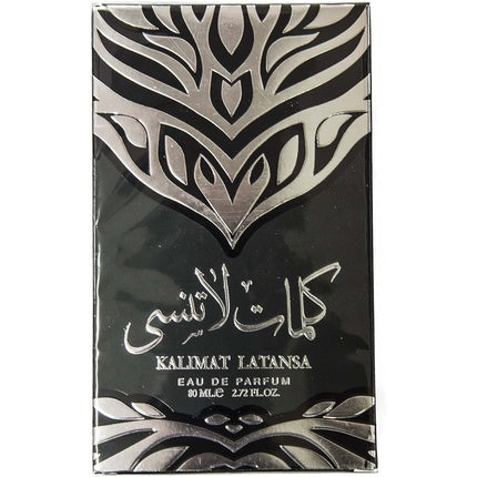 Parfum Kalimat Latansa, Eau De Parfum, 80 ml, Negru