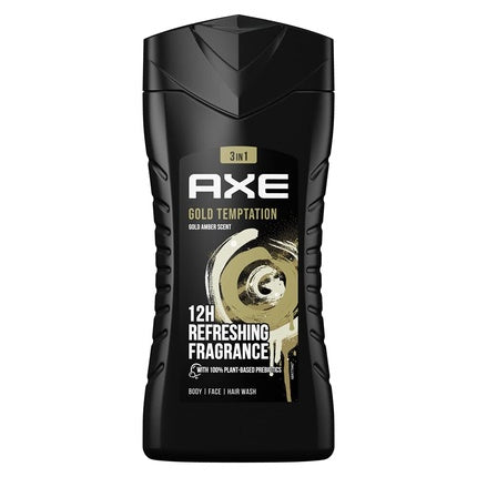 Gel de duș 3-în-1, Axe, Gold Temptation, 250ml