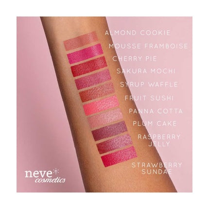 Batom Neve Cosmetics Mousse Framboise, 20 g, textură cremoasă