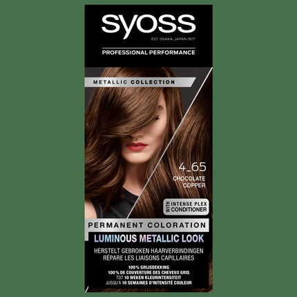 Vopsea de păr Syoss Color Baseline 4-65 Chocolate Copper