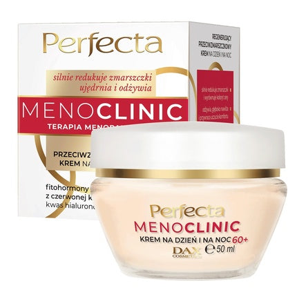 Crema de față Perfecta Menoclinic Regenerating Cream 60+ Day And Night, 50ml