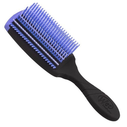 Perie de păr Wet Brush The Nass Brush Pro Adjustable Curl Detangler, plastic, negru-albastru