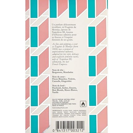Parfum Histoire De Parfums 1826 Femme, Eau de Parfum, 15ml
