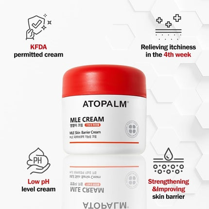 Cremă MLE, Atopalm, 65ml, protecție solară piele sensibilă
