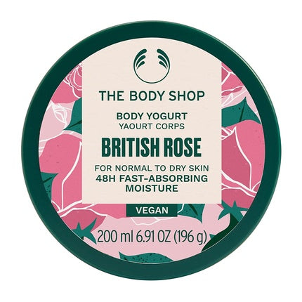 Unt de corp, The Body Shop, British Rose, Vegan, 200ml