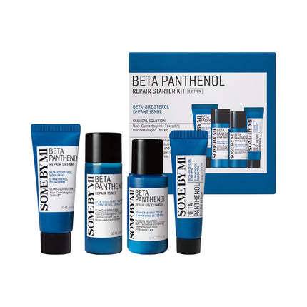 Set Produse Faciale Some By Mi Beta Panthenol Repair Starter Kit Gift Box, 4 buc