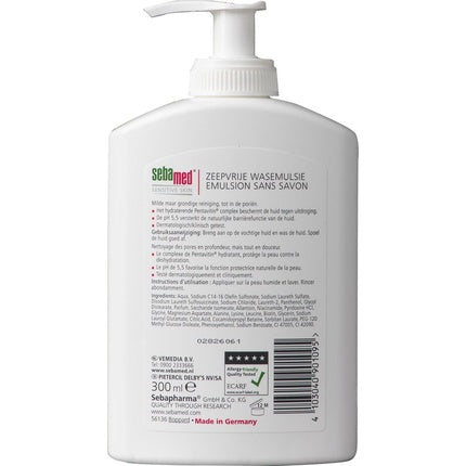 Săpun lichid Sebamed, emulzie fără săpun, alb, 300ml
