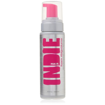 Spumă păr Indie Hair Big Volume, 200 ml, argintiu