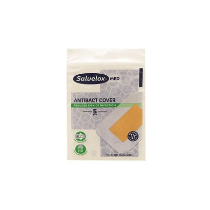 Salvelox Savelox Med Plasters Antibacterial Cover, 5 buc