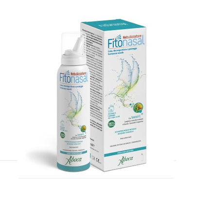 Nebulizator nazal Aboca Fitonasal, cu extract de eucalipt și mentol, 125 ml