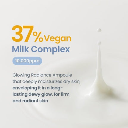 Ampulă Tirtir Ceramic Milk, 40 ml, alb