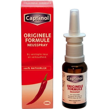 Capsinol Nasal Spray - Formula Originală, 20ml, Roșu