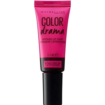 Lip Gloss, Maybelline New York, Color Drama Intense, Fight Me Fuchsia, 6.4 ml