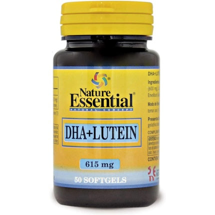 Supliment alimentar, Nature Essential, DHA + Luteină, 615mg, 50 capsule