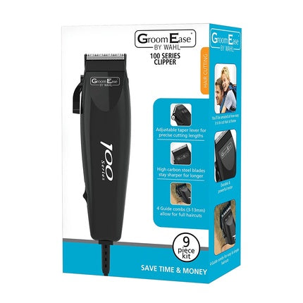 Wahl GroomEase 100 Series Hair Clipper, Negru, Electric