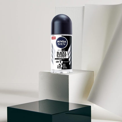 Deodorant roll-on, Nivea, Black&White Original, 50 ml