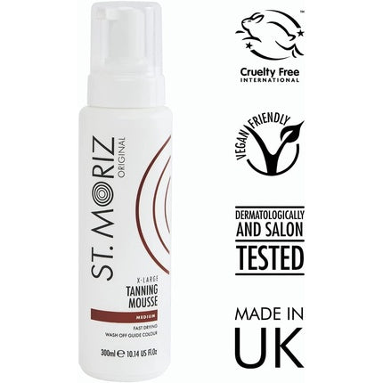 St. Moriz Original Tanning Mousse, Model Medium, 300 ml